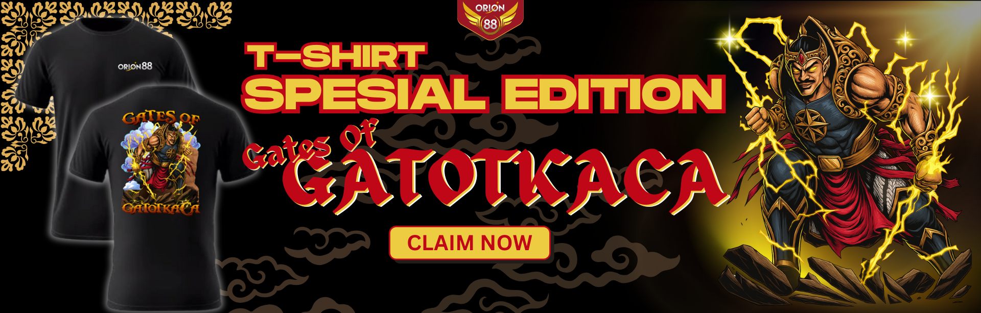 T-SHIRT SPESIAL EDITION GATES OF GATOTKACA