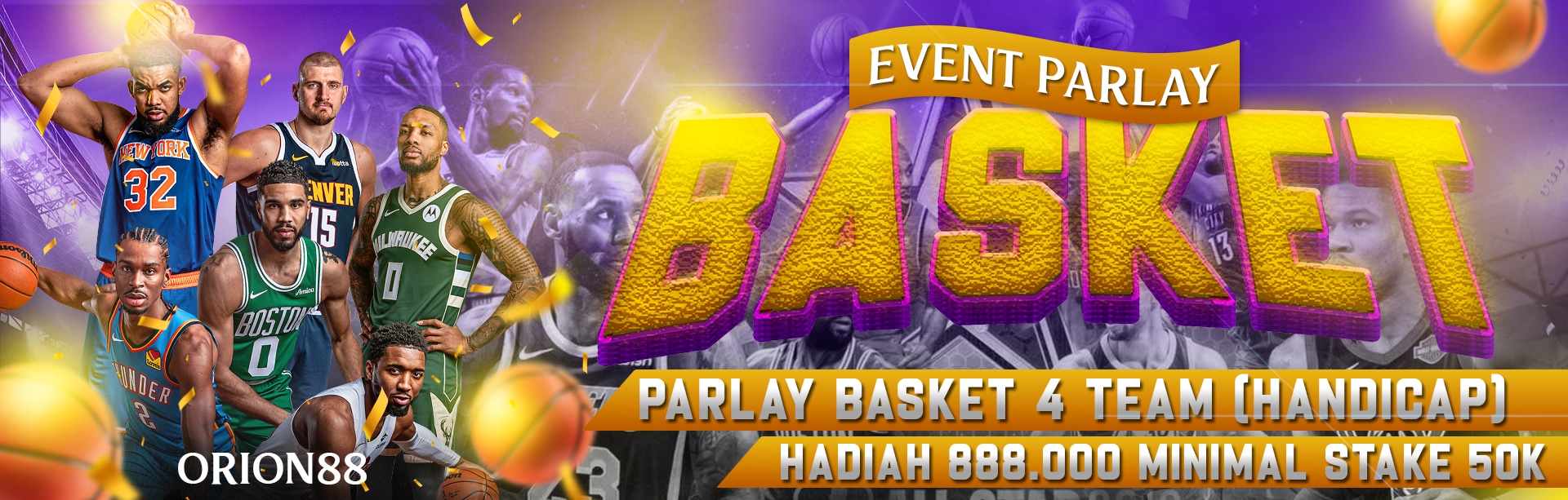 EVENT PARLAY 4 TIM HDP BASKETBALL