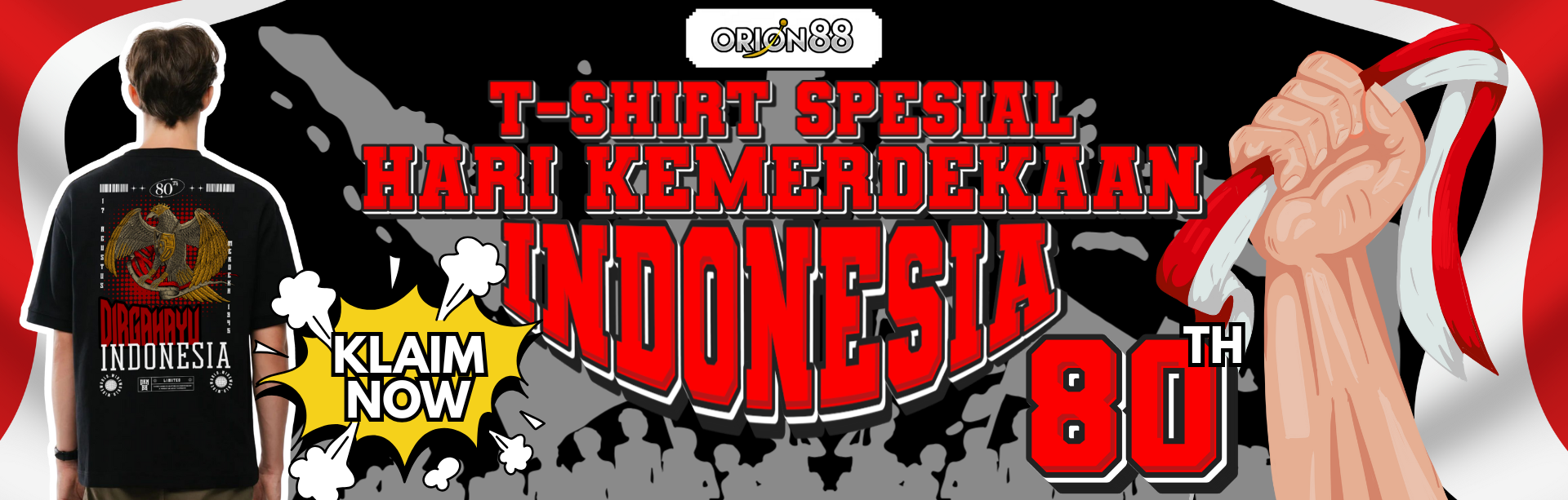T-SHIRT SPESIAL KEMERDEKAAN