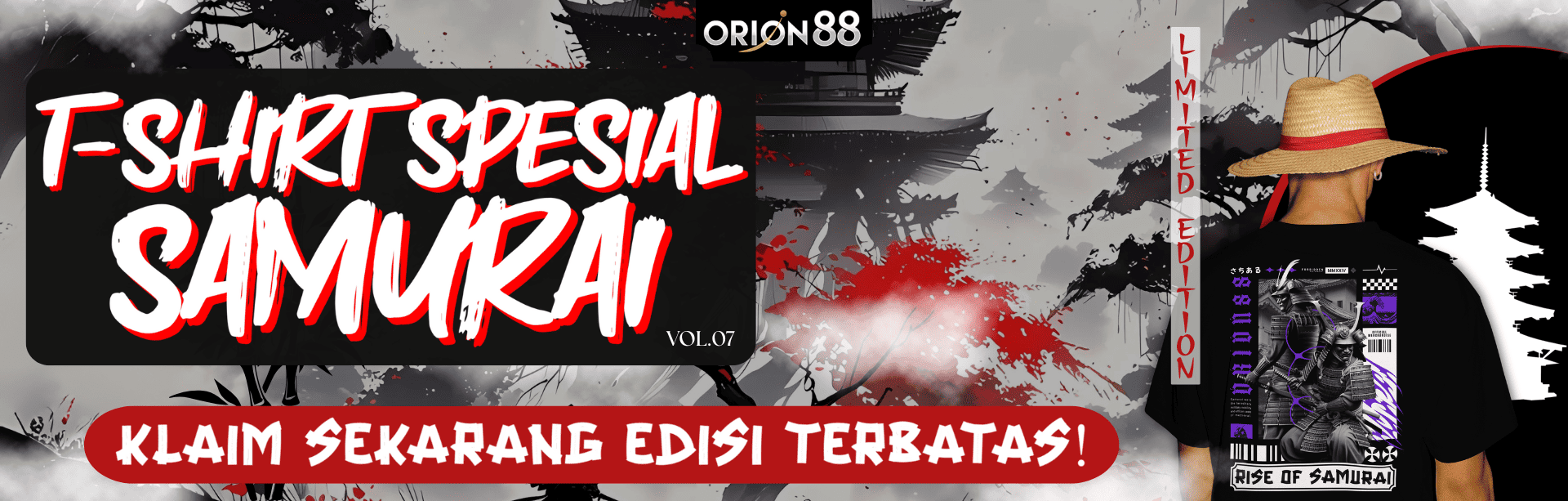 T-SHIRT SPESIAL SAMURAI